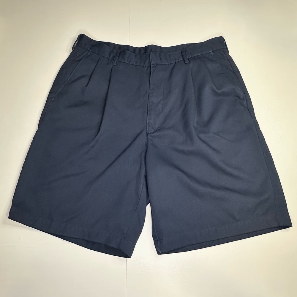 Nike Golf‎  Dri-Fit Golf Shorts Size 34 Navy Blue With Blue Logo